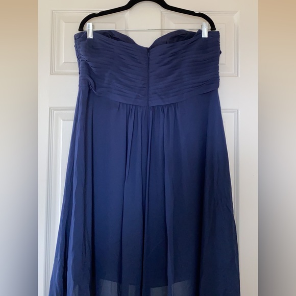 NWT David’s Bridal Strapless High-Low Dress - Picture 16 of 16